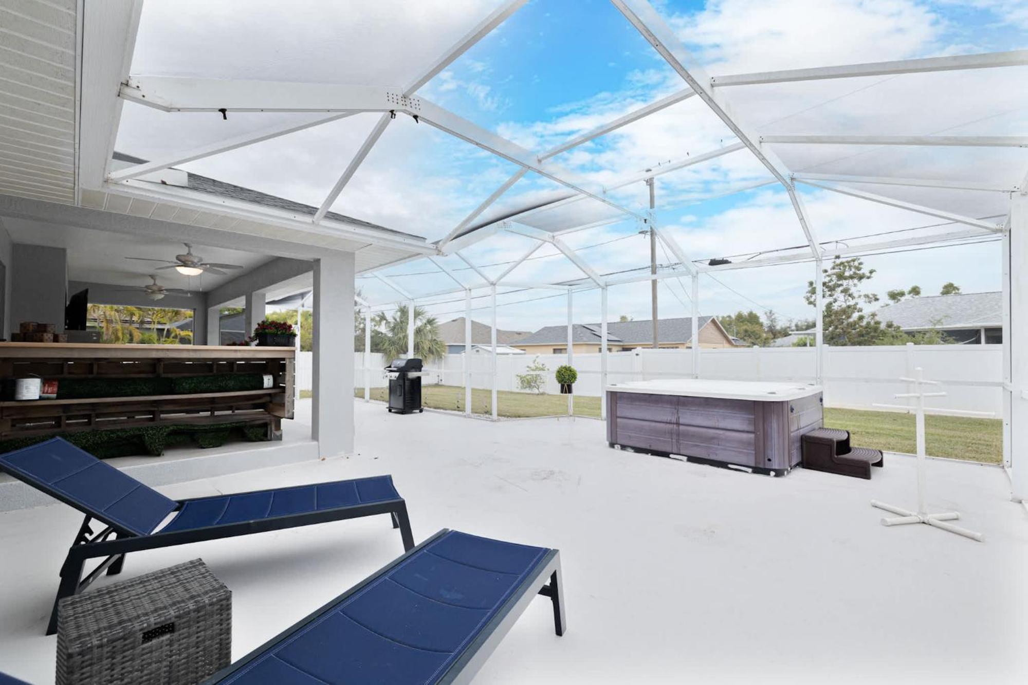 Endless Summer Retreat Jacuzzi 3Kingbed Airhockey Cabo Coral Exterior foto